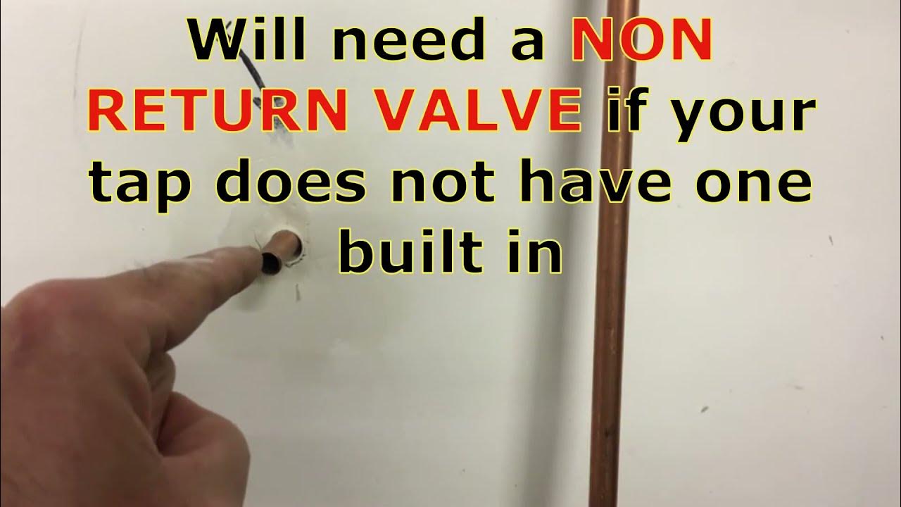 How To Fit An Outside Tap DIY Guide YouTube