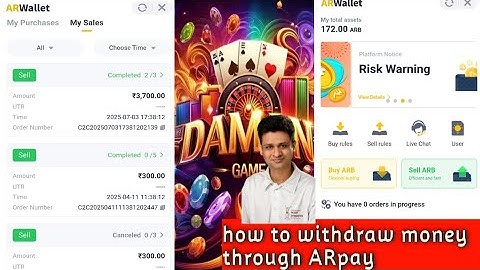How to withdraw money from Daman through ARpay !! Daman game se pese kese withdraw kare 💸💲!! #daman