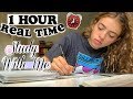 1 Hour Real Time Focus With Me! 📚 (with to-do list planning!). | ad