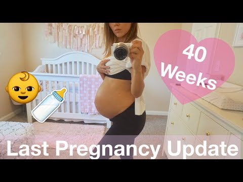 40weeks Pregnant 予定日超過 妊娠40週目のアップデート Youtube