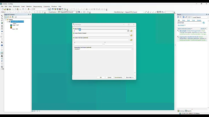ArcGIS Tutorial: Changing Raster Cell Size with Resampling Explained