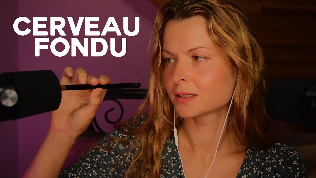 ASMR 🌙⭐ MASSAGE DU CERVEAU 🧠✨ TRÈS RÉALISTE ‼️ Je détends ton cerveau 🤤 Je le chatouille ‼️