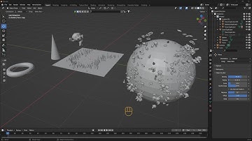 Videoguide - Scatter Object in Blender Fast and Easy, Single, Multiple, Distribute, Scale, Rotate