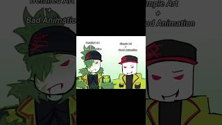 Simple Art & Good Animation vs Detailed Art & Bad Animation || Griefer Block Tales || #blocktales