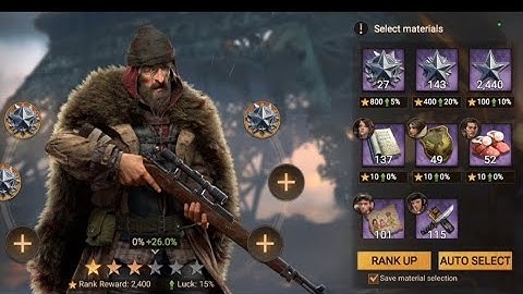 Using stars on your heros more efficiently (and saving exp)  | Doomsday Last Survivors