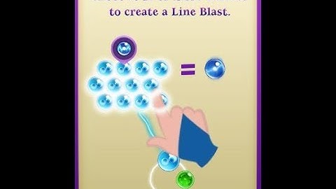 Bubble Witch 3 Saga Level 43 (Create Line Blast Bubble)