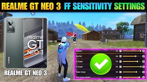Realme GT NEO 3 Free Fire Sensitivity Setting | Realme GT NEO 3 Free Fire Headshot Setting 