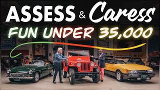 Fun Under $35,000 | Assess and Caress with Donald Osborne & Jay Leno