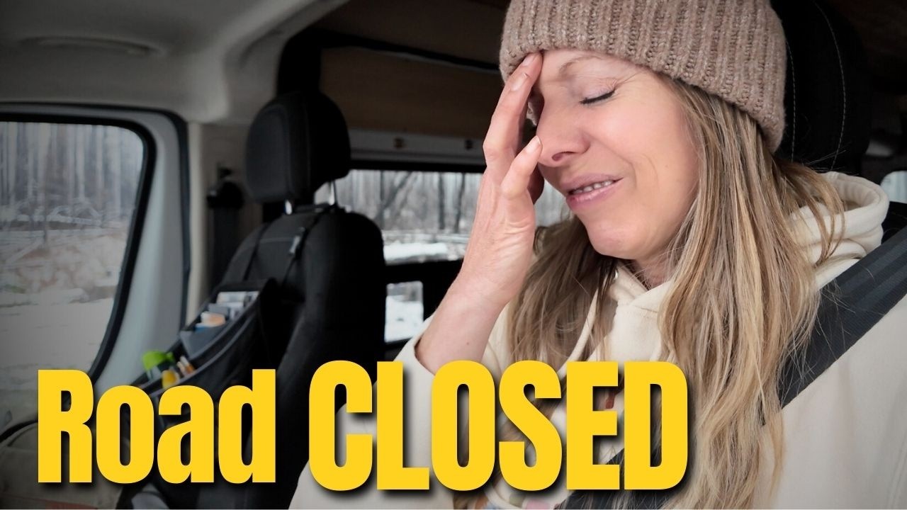 Bridge Out, Road Closed… Then This Happened | Winter Van Life in Oregon