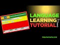 Language Learner Tutorial