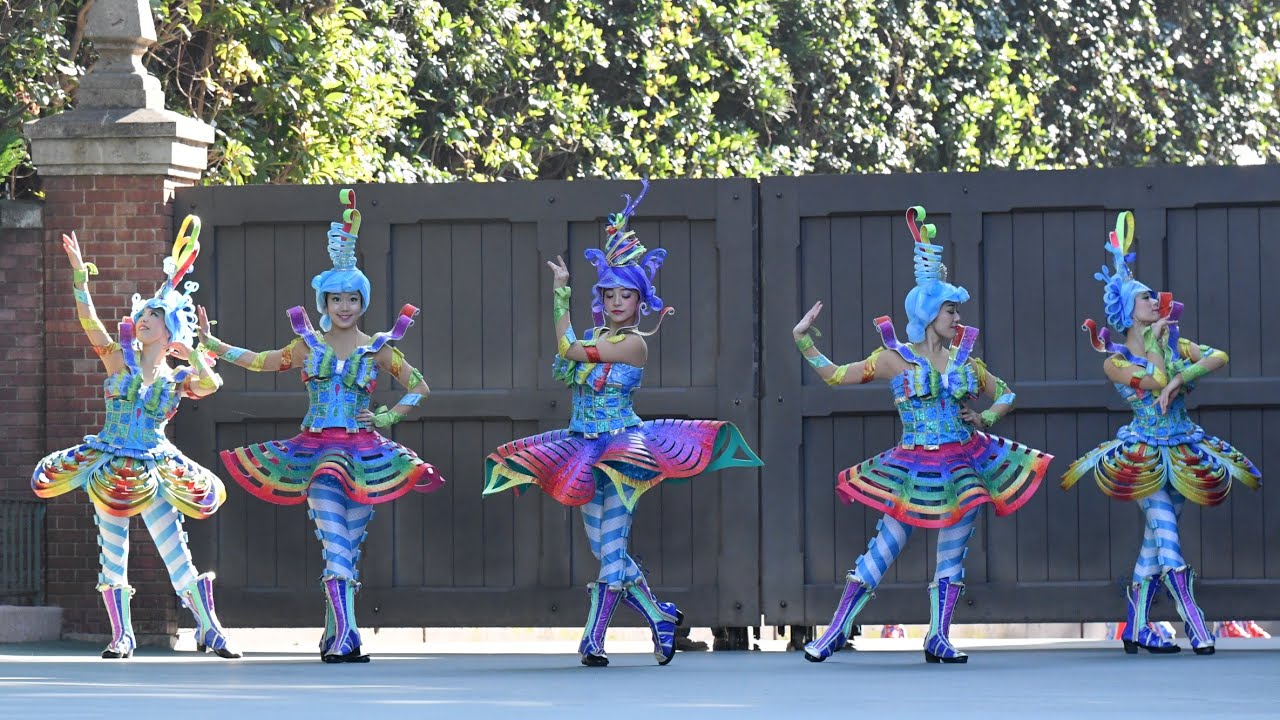 [4K] TDL ドリーミング・アップ！2020年1月20日パレードスタート地点座り最前(固定撮影)