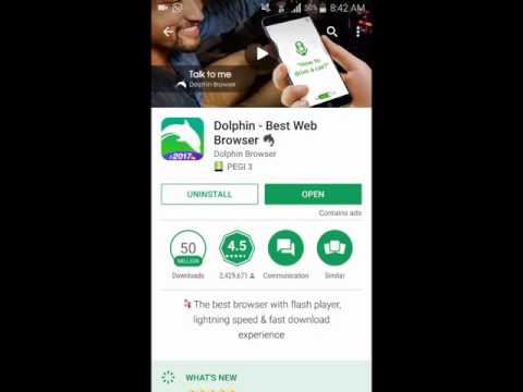 Dolphin Browser for Android - A Fresh Look and Smart Phone Web Browser