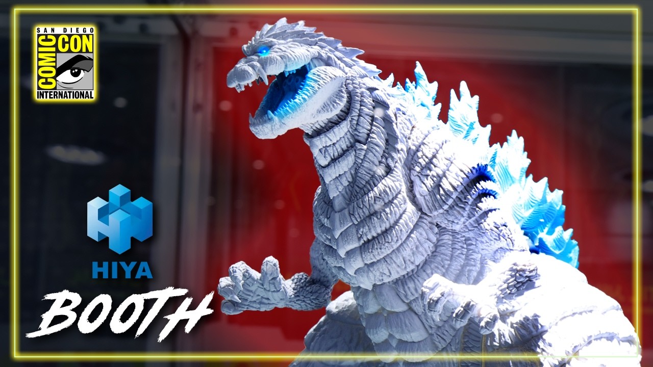 Hiya Toys Booth Walkthrough | SDCC 2026 FULL TOUR (Godzilla
