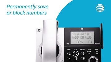 AT&T CL84107 with Smart Call Blocker