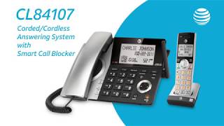 AT&T CL84107 with Smart Call Blocker