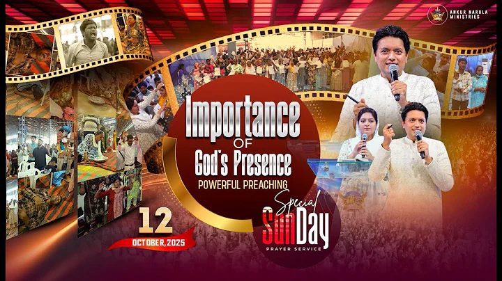 ✨SPECIAL SUNDAY MEETING ✨ (12-10-2025) | #ankurnarulaministries #live