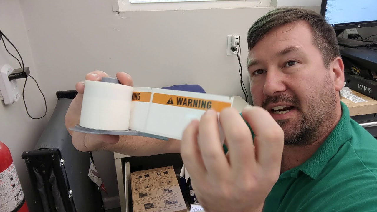 Label Maker for Labeling UL 508A Control Panels. This Makes my Wire Labels,  Push Button Labels...