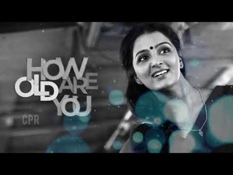 How Old Are You BGMVijanathayil Theme Various versionsManju Warrier