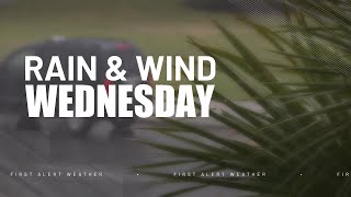 FIRST ALERT: Cloudy and damp, rain and wind arrive Wednesday