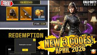 *NEW* ALL 3 NEW COD MOBILE REDEEM CODES 2026 – CHARACTERS + REWARDS FREE! | CODM CP REDEEM CODE
