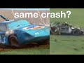 Dinoco crash’s origin Rusty Wallace 1993?