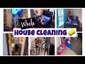 MIDDAY CLEANING//CLEANING MOTIVATION// WHOLE HOUSE CLEANING// CLEAN ALONG