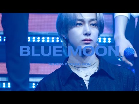 [몬스타엑스/형원] 220429 블루문 4K (MONSTA X HYUNGWON Blue Moon Fan Cam)