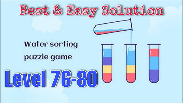 SortPuz Level 76-80 | Android Games | SortPuz: Water Color Sort Puzzle Games