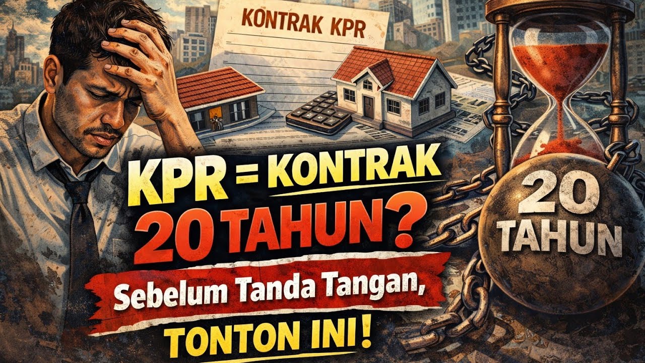 KPR Bukan Jalan Keluar. Ini Kontrak Hidup 20 Tahun yang Jarang Dibahas!