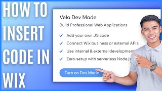 How to Insert Code in Wix in Dev Mode [Quick Guide]