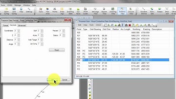 TPC Desktop Traverses: Decimals