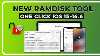 🔥REMOVE iPHONE LOCKED TO OWNER [ NO JAILBREAK iOS 15-16.6 ] NEW  AU RAMDISK PRO || ONE CLICK ✅
