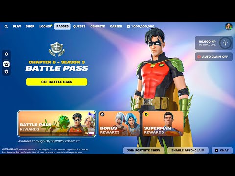 VAZOU O PASSE DO CAPÍTULO 6 TEMPORADA 3! 😱 (SKINS REVELADAS!)