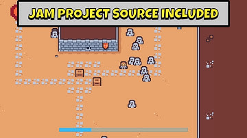 Grave problems - A Vampire Survivors inspired unity game project. Source code included for Patreons.