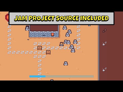 Grave problems - A Vampire Survivors inspired unity game project. Source code included for Patreons.
