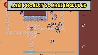 Grave problems - A Vampire Survivors inspired unity game project. Source code included for Patreons.