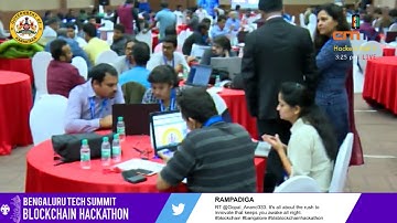 Bengaluru Blockchain Hackathon 2018 Live - Day 1