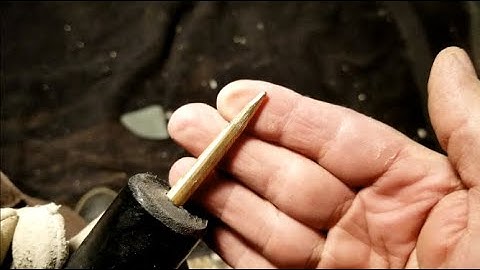 812 - Flintknapping with Bronze Pressure Flaker
