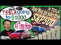 TESLA Finally in the S&P 500 - TSLA Stock at ALL TIME HIGH and still a BUY - going to $1000 & $3000