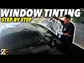 How To Tint Your Own Windows Step By Step - Ride Along - Reyes The Entrepreneur