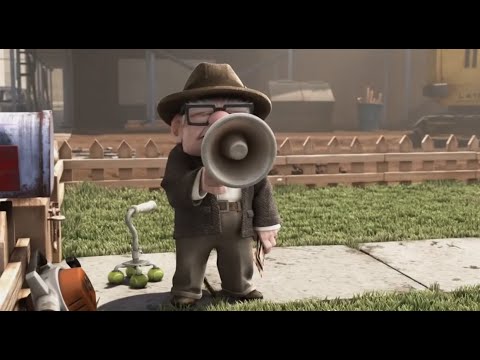 Carl Fredricksen has something to say