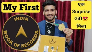 Finally Received 😍 My India Book Of Records Achiever Pack | Surprise Gift From India Book Of Records