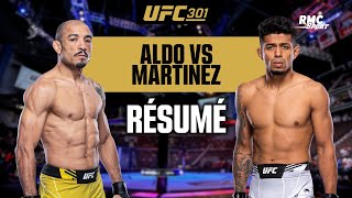 Résumé Ufc 301 La Légende Aldo A-T-Elle Réussi Son Retour Face À Martinez ?