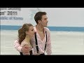 [HD] Gabriella Papadakis and Guillaume Cizeron 2011 World Junior - Short Dance