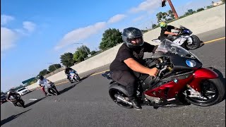 CRAZY SUPER BIKE EXPERIENCE ! LA STREET RACING POV 👀🔥