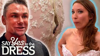 Bride BREAKS Her Custom Mark Zunino Gown! | Say Yes To The Dress