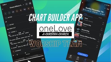 Chart Builder App tutorial - oneLove worship