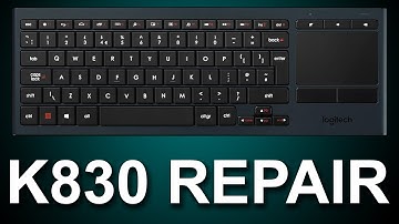 Logitech K830 Keyboard Repair [SOLVED]