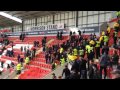 Millwall FC fans at Rotherham United away!