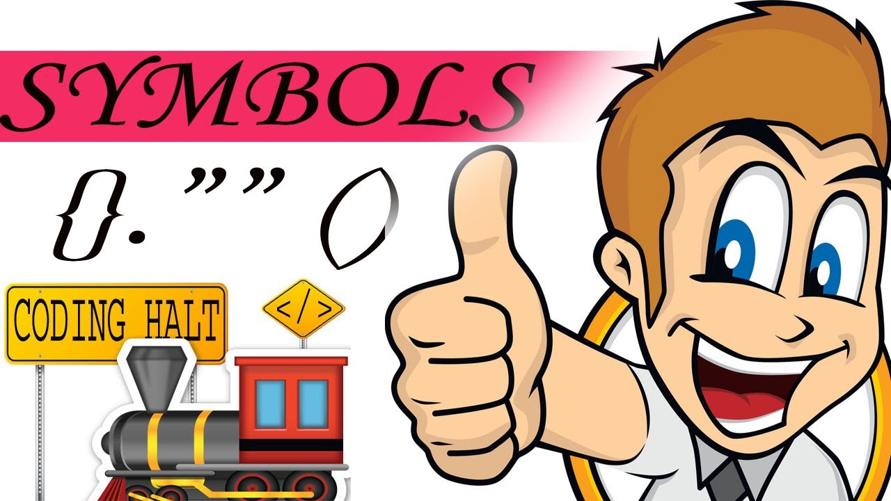 Lecture:-03 || Symbols in programming || PROGRAMMING SYMBOLS || - YouTube